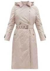 Brunello Cucinelli Belted padded trench coat