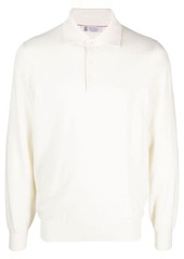 BRUNELLO CUCINELLI Cashmere polo shirt