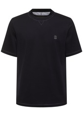 Brunello Cucinelli Cotton Logo T-shirt