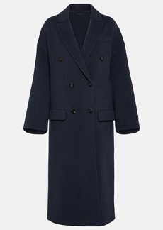 Brunello Cucinelli Double-breasted wool and cashmere coat