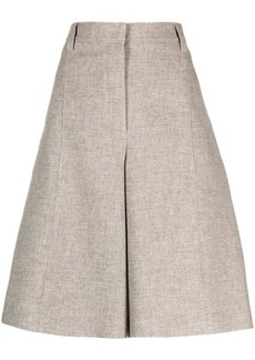 BRUNELLO CUCINELLI Flared short trousers with precious details