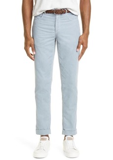Brunello Cucinelli Garment Dyed Corduroy Pants in Blue at Nordstrom