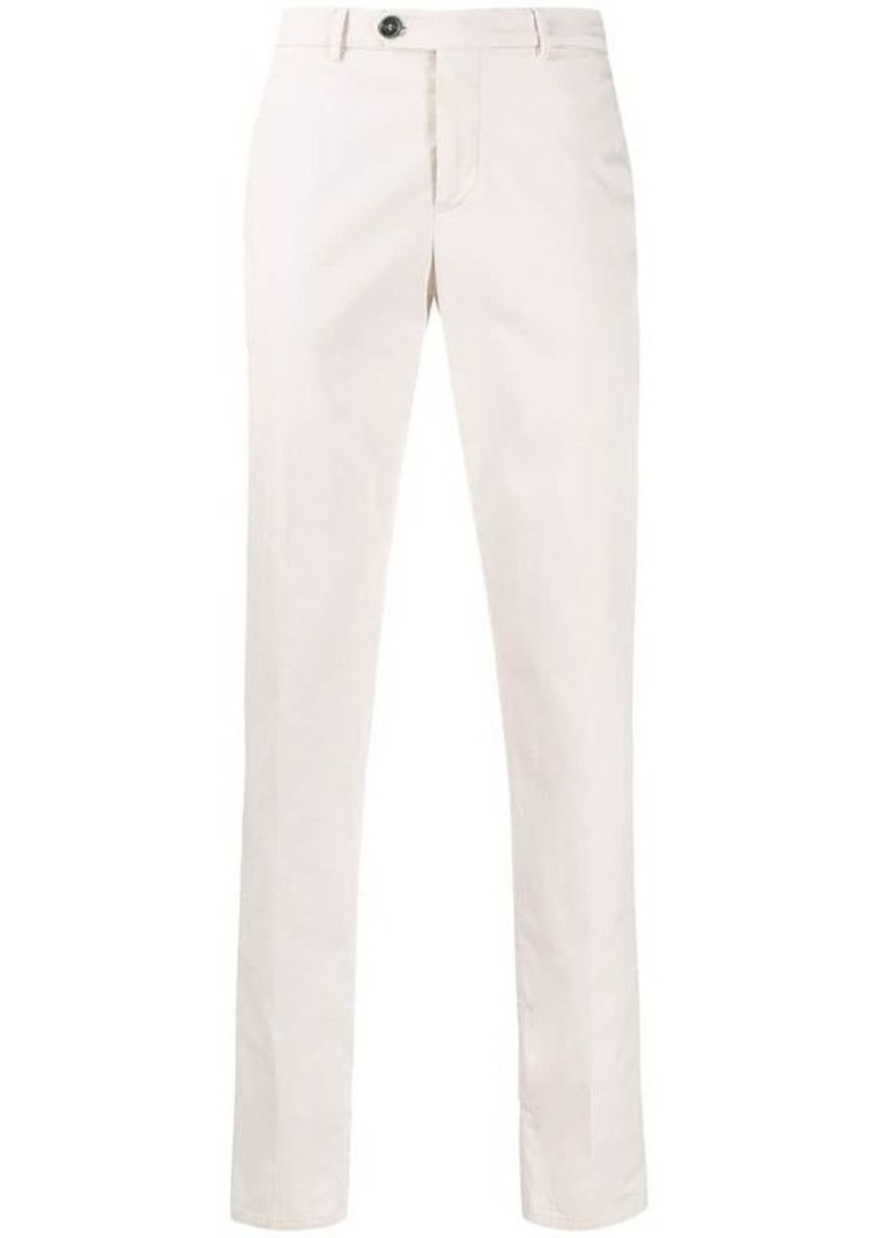BRUNELLO CUCINELLI Italian fit cotton trousers