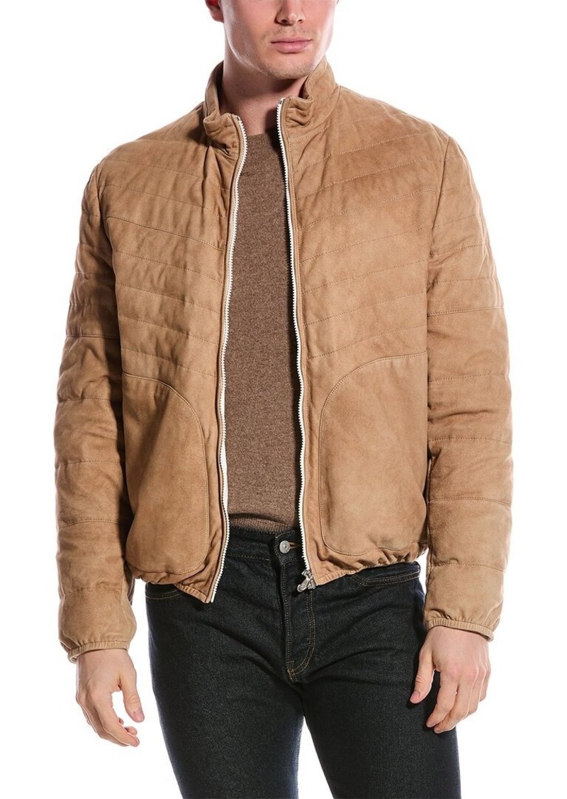 Brunello Cucinelli Leather Jacket