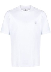 BRUNELLO CUCINELLI Logo cotton t-shirt