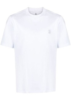 BRUNELLO CUCINELLI Logo cotton t-shirt