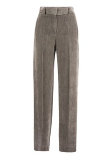 BRUNELLO CUCINELLI Loose Straight trousers in hammered corduroy