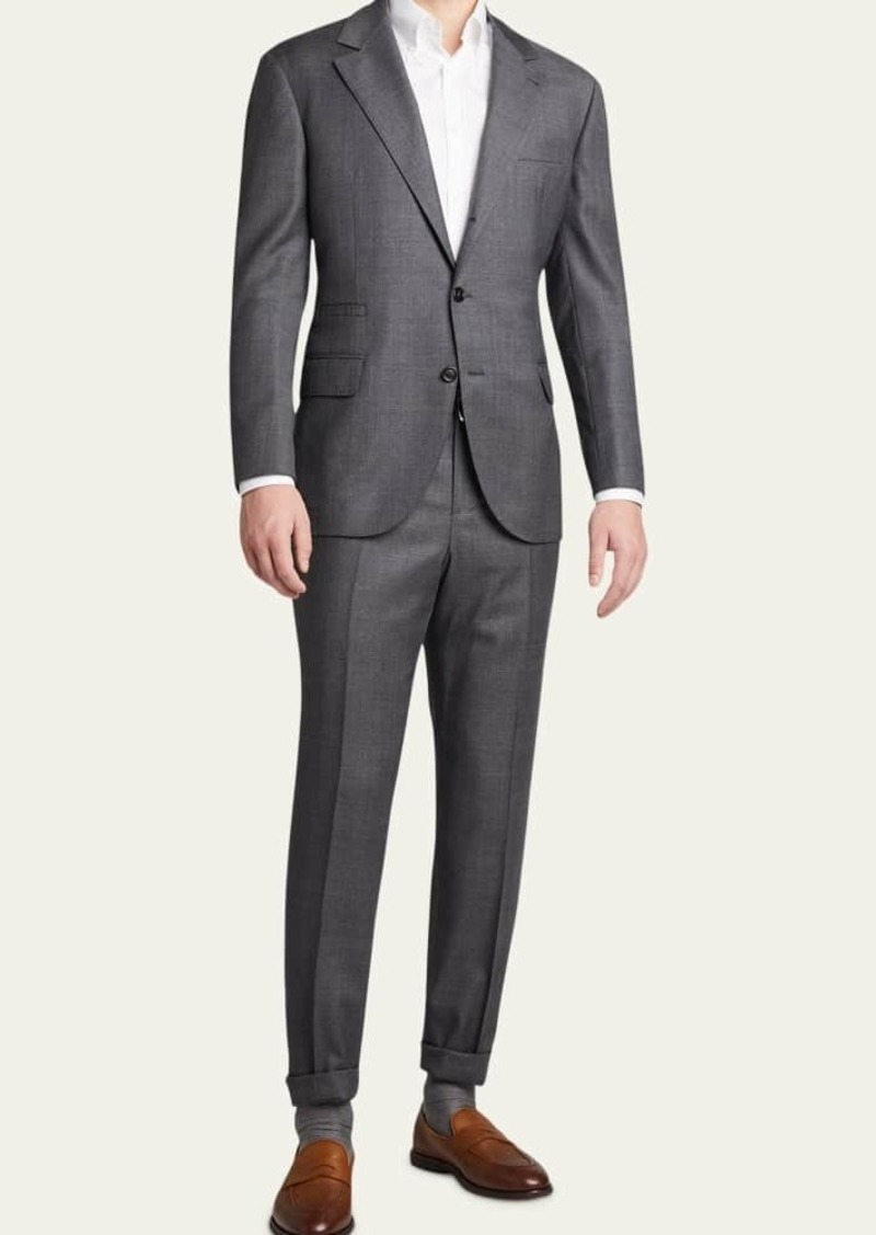 Brunello Cucinelli Men's 110s Wool Two-Piece Suit