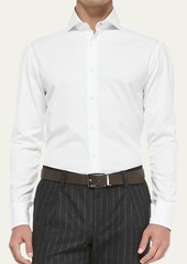 Brunello Cucinelli Men's Button-Down Slim-Spread Collar Shirt