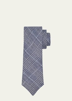 Brunello Cucinelli Men's Glen Plaid Tie