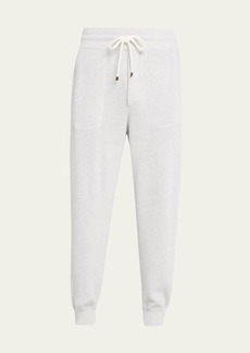 Brunello Cucinelli Men's Ribbed Sweatpants