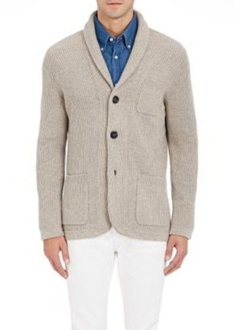 Brunello Cucinelli Brunello Cucinelli Men's Shawl-Collar Sweater Jacket