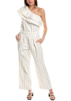 Brunello Cucinelli One-Shoulder Jumpsuit