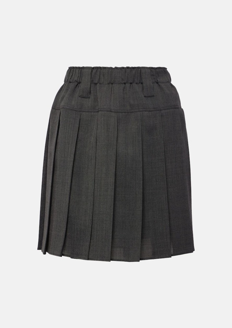 Brunello Cucinelli Pleated tennis skirt