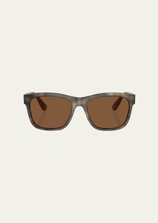 Brunello Cucinelli Polarized Acetate Cat-Eye Sunglasses