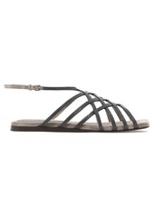 BRUNELLO CUCINELLI "Precious Net" sandals