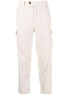 BRUNELLO CUCINELLI Ribbed cotton trousers