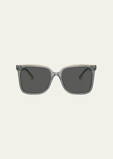 Brunello Cucinelli Sleek Acetate Square Sunglasses