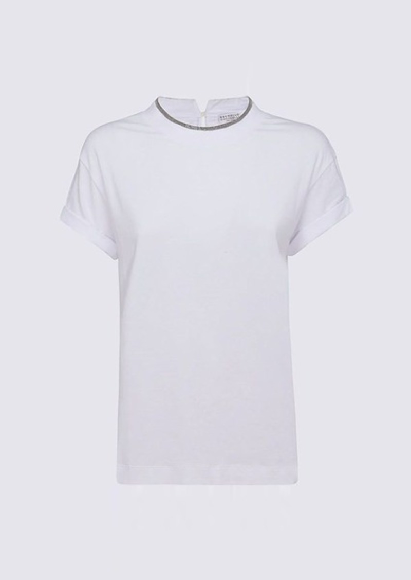 Brunello Cucinelli T-shirt e Polo Bianco