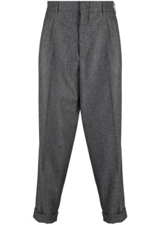 BRUNELLO CUCINELLI Wool relaxed fit trousers