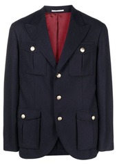 BRUNELLO CUCINELLI Wool single-breasted blazer jacket