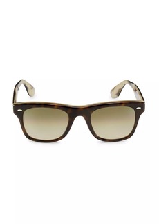 Brunello Cucinelli x Oliver Peoples 50MM Acetate Square Sunglasses