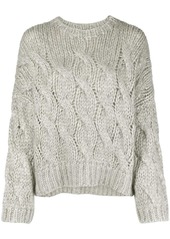 Brunello Cucinelli cable-knit jumper