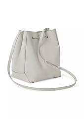 Brunello Cucinelli Calfksin Bucket Bag with Monili