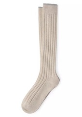 Brunello Cucinelli Cashmere Rib Knit Socks