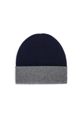 Brunello Cucinelli Cashmere Double Knit Ribbed Beanie