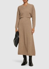 Brunello Cucinelli Cashmere Knitted Midi Dress