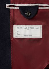 Brunello Cucinelli Cashmere Single Breasted Overcoat