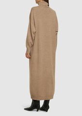 Brunello Cucinelli Cashmere Turtleneck Midi Dress