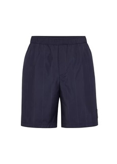 Brunello Cucinelli Chalk Stripe Nylon Bermuda Shorts