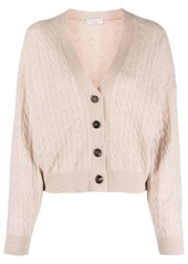 Brunello Cucinelli chunky cable-knit cardigan