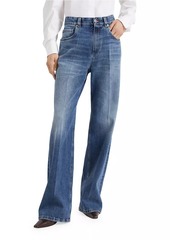 Brunello Cucinelli Comfort Denim Loose Five Pocket Jeans