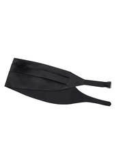 Brunello Cucinelli Cotton and Silk Satin Cummerbund