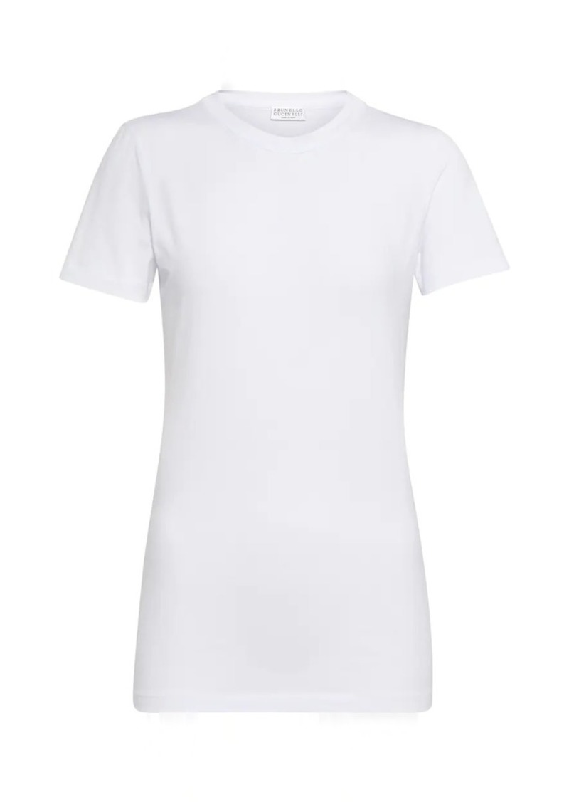 Brunello Cucinelli Cotton-blend T-shirt