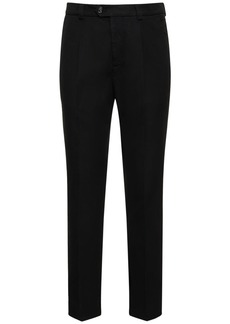 Brunello Cucinelli Cotton Gabardine Straight Pants