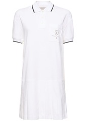 Brunello Cucinelli Cotton Jersey Polo Mini Dress
