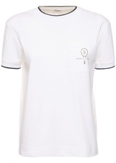 Brunello Cucinelli Cotton Jersey Short Sleeve T-shirt