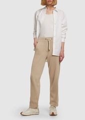 Brunello Cucinelli Cotton Knit Jogger Pants