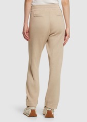 Brunello Cucinelli Cotton Knit Jogger Pants