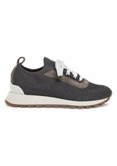 Brunello Cucinelli Cotton Low-Top Sneakers