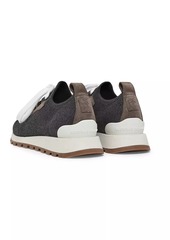 Brunello Cucinelli Cotton Low-Top Sneakers