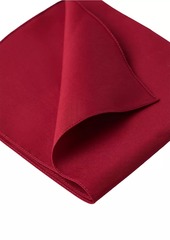 Brunello Cucinelli Cotton Twill Pocket Square for Tuxedo