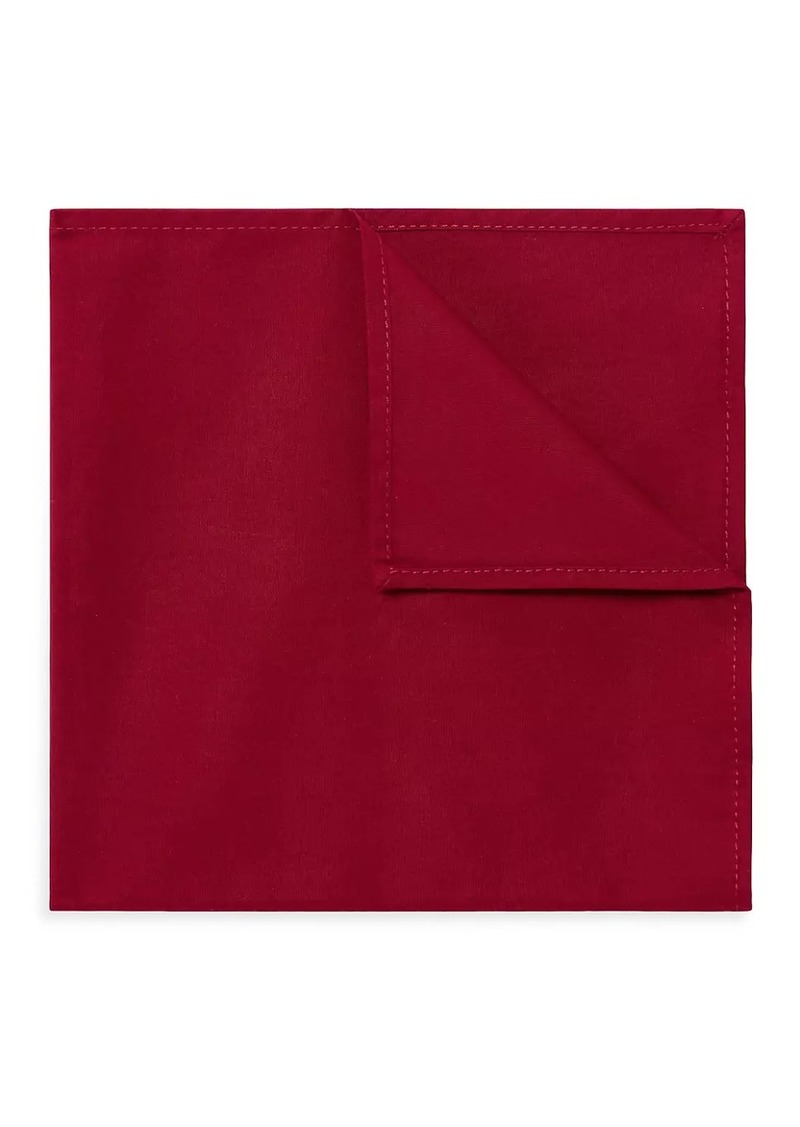 Brunello Cucinelli Cotton Twill Pocket Square for Tuxedo