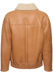 Brunello Cucinelli Cracked Leather Jacket