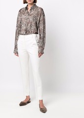 Brunello Cucinelli cropped-leg trousers