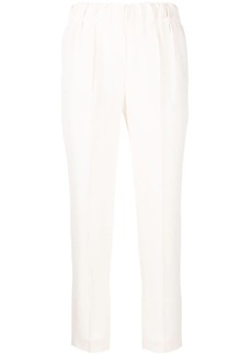 Brunello Cucinelli cropped slim-fit trousers